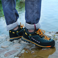 Waterproof and Anti-Slip Hiking Shoes for Adventurous Men - Experience Ultimate Comfort and Durability on Your Trekking Expeditions