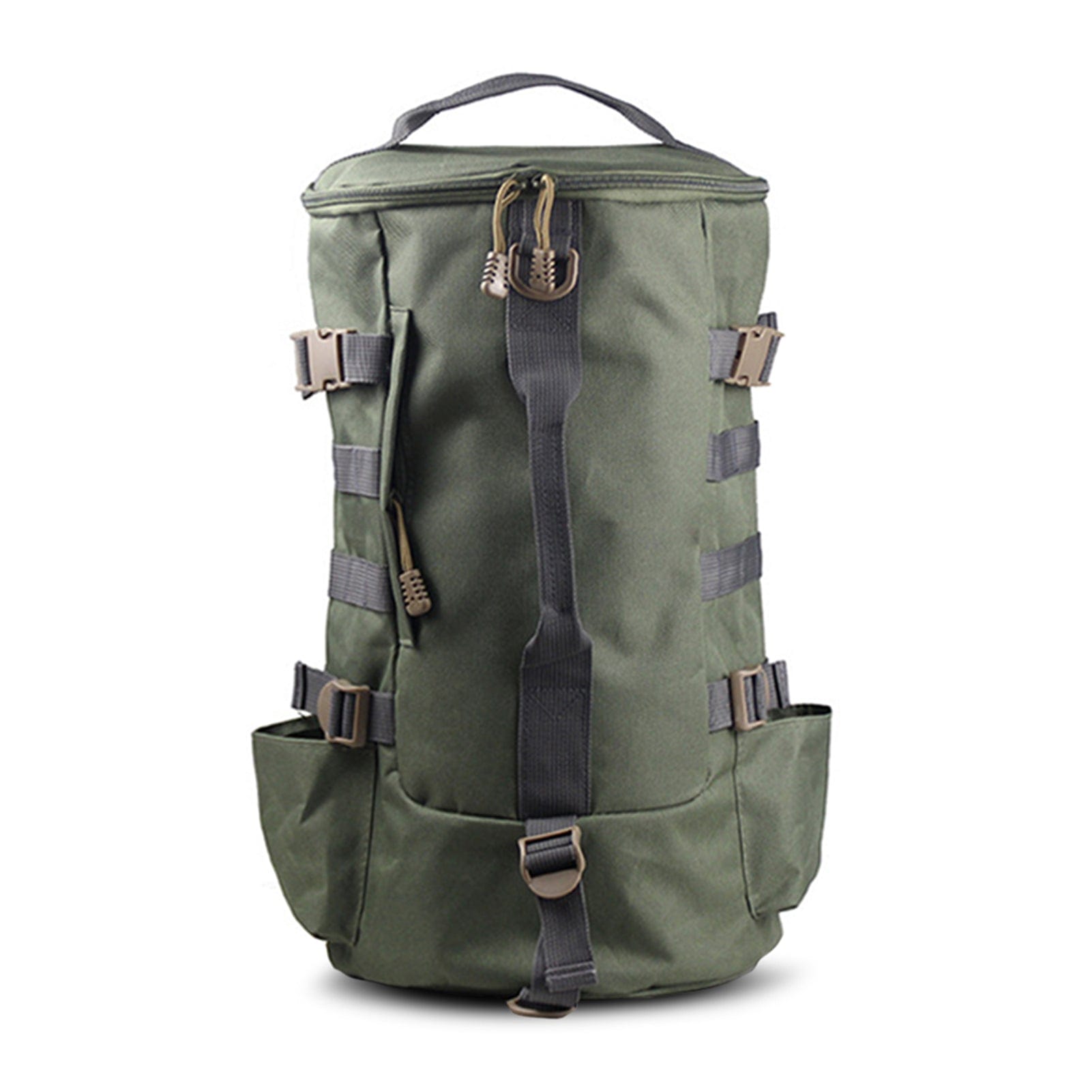 Survival Gears Depot Army Green Fishing Rod Reel Tackle Luggage Bag