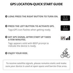 Survival Gears Depot Bicycle Computer ANT+ Computer Wireless Cycling Speedometer
