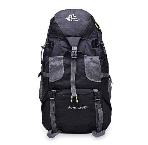 Survival Gears Depot Climbing Bags 50L Black New 50L & 60L Outdoor Backpack For Hiking