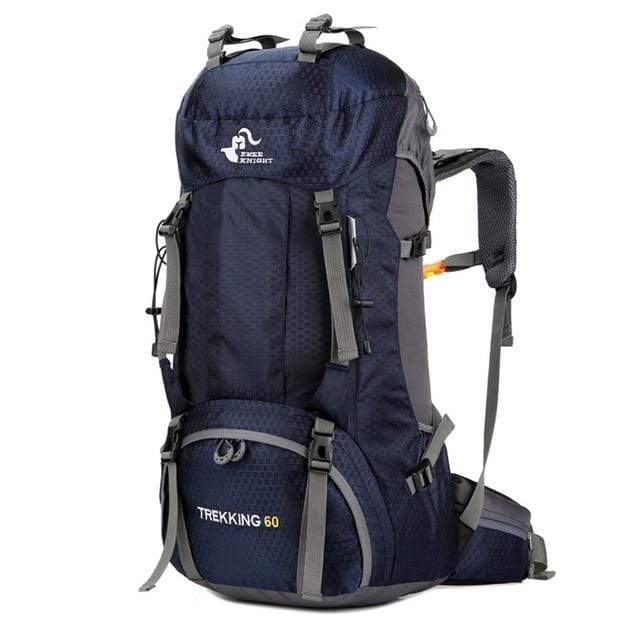 Survival Gears Depot Climbing Bags 60L Deep Blue New 50L & 60L Outdoor Backpack For Hiking