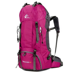 Survival Gears Depot Climbing Bags 60L Pink New 50L & 60L Outdoor Backpack For Hiking