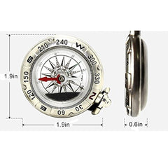 Survival Gears Depot Compass Portable Outdoor Hiking Camping Compass