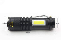 Survival Gears Depot Flashlight 3800LM XML-Q5 COB LED Portable Flashlight