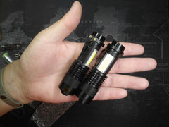 Survival Gears Depot Flashlight 3800LM XML-Q5 COB LED Portable Flashlight