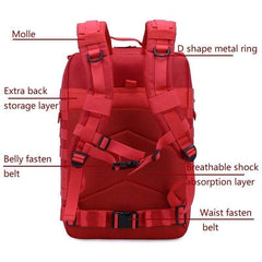 Survival Gears Depot Hiking Bags 45L Military Molle Backpack Tactical Waterproof Rucksack