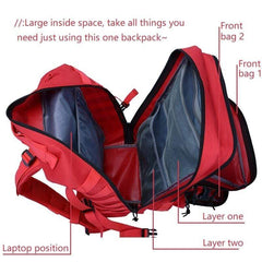 Survival Gears Depot Hiking Bags 45L Military Molle Backpack Tactical Waterproof Rucksack