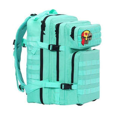 Survival Gears Depot Hiking Bags Blue Punisher Velcro 45L Military Molle Backpack Tactical Waterproof Rucksack