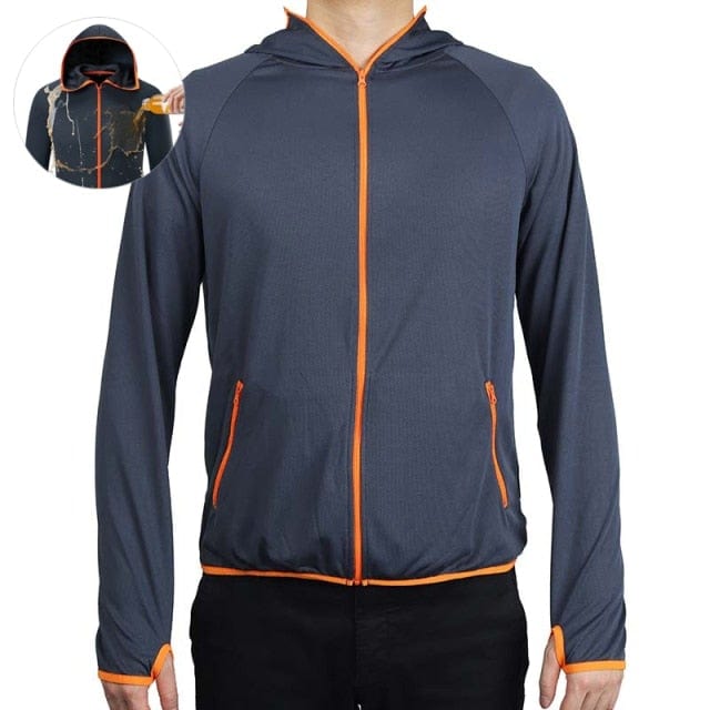Survival Gears Depot Hiking Jackets Gray / M Water Repellent Men's Hiking Jacket
