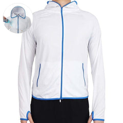 Survival Gears Depot Hiking Jackets White / M Water Repellent Men's Hiking Jacket