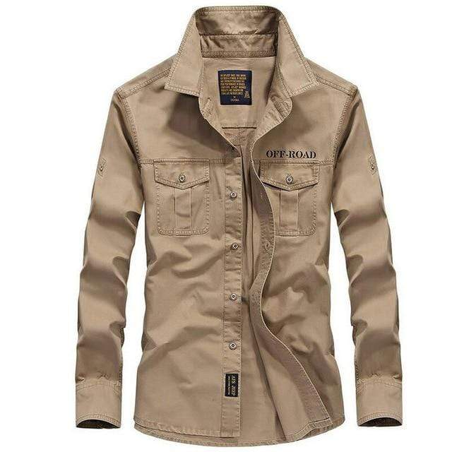 pleased Store Hiking Shirts Khaki / M Knox Hiking SportsJacket