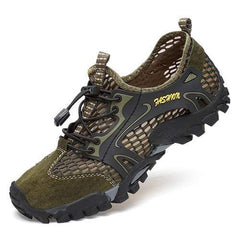 Survival Gears Depot Hiking Shoes Khaki / 6.5 Breathable Men Hiking /Climbing Shoes