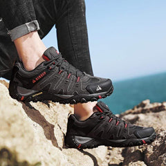 Survival Gears Depot Hiking Shoes Suede Leather Tactical Sneaker