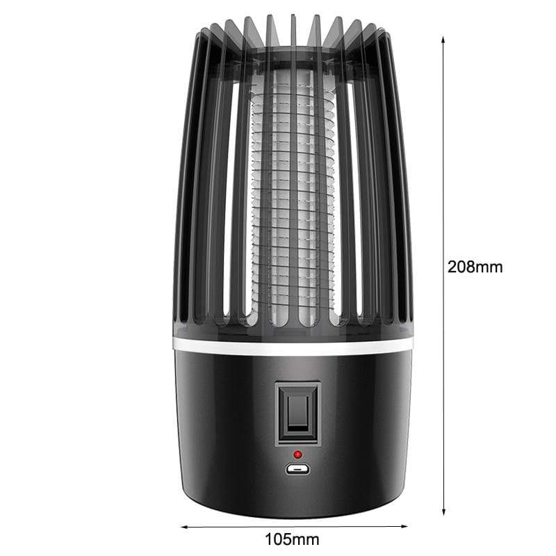 Survival Gears Depot Mosquito Killer Lamps Rechargeable 2000mAh 2 in 1 USB Rechargeable LED Mosquito Killer Lamp