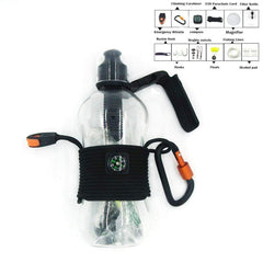 Survival Gears Depot Outdoor Tools Survival Travel Kit Water Bottle Holder