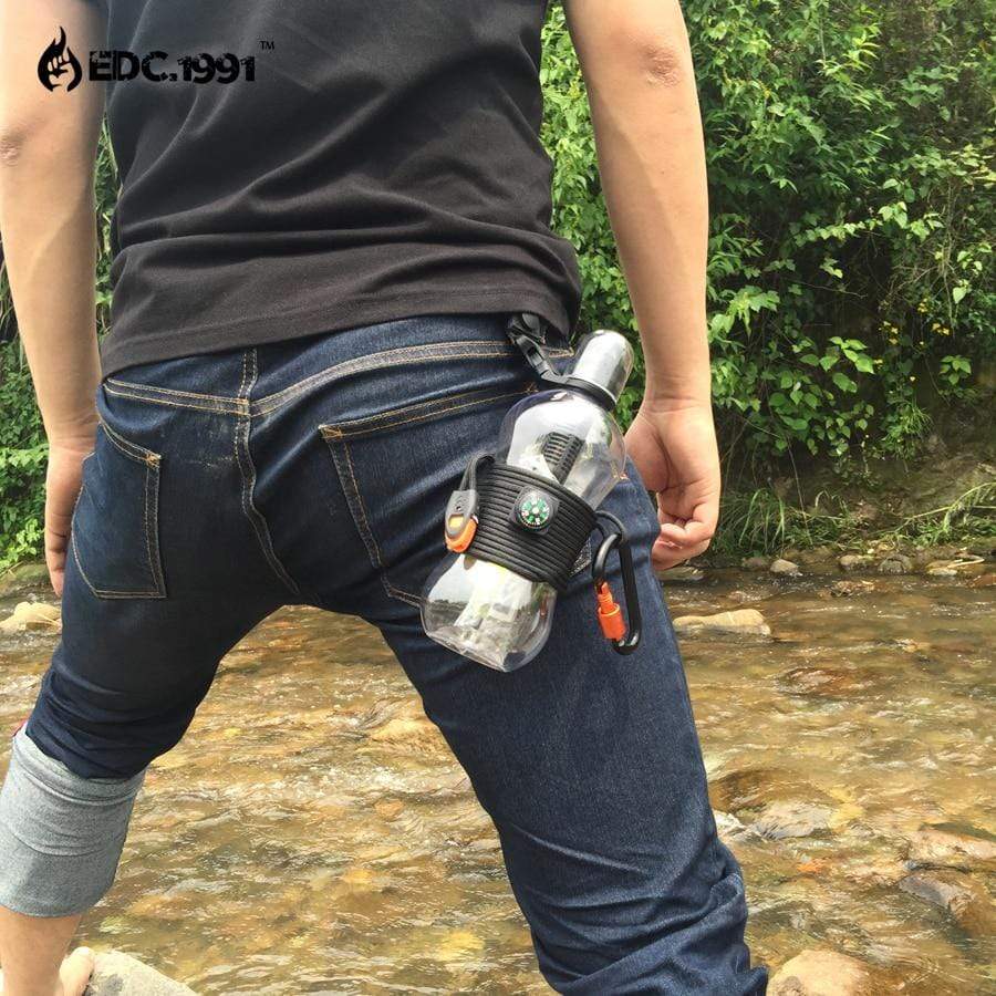 Survival Gears Depot Outdoor Tools Survival Travel Kit Water Bottle Holder