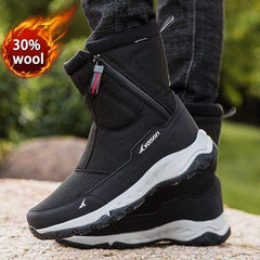 Survival Gears Depot Snow Boots Plush Warm Snow Sneaker Boots