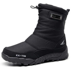 Survival Gears Depot Snow Boots Silver / 36 Plush Warm Snow Sneaker Boots