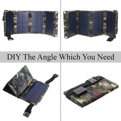 Survival Gears Depot Solar Cells 20W 5V Portable Solar Panel Mobile Power Bank