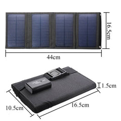 Survival Gears Depot Solar Cells 20W 5V Portable Solar Panel Mobile Power Bank