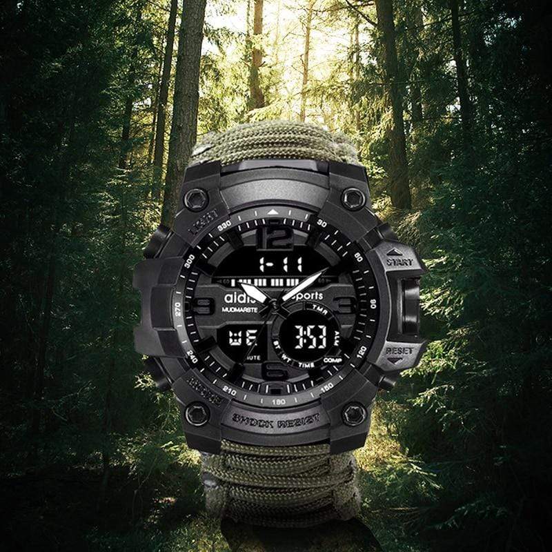 Survival Gears Depot Survival Watches Men Digital Multi Use Survival Digital Sports Watches