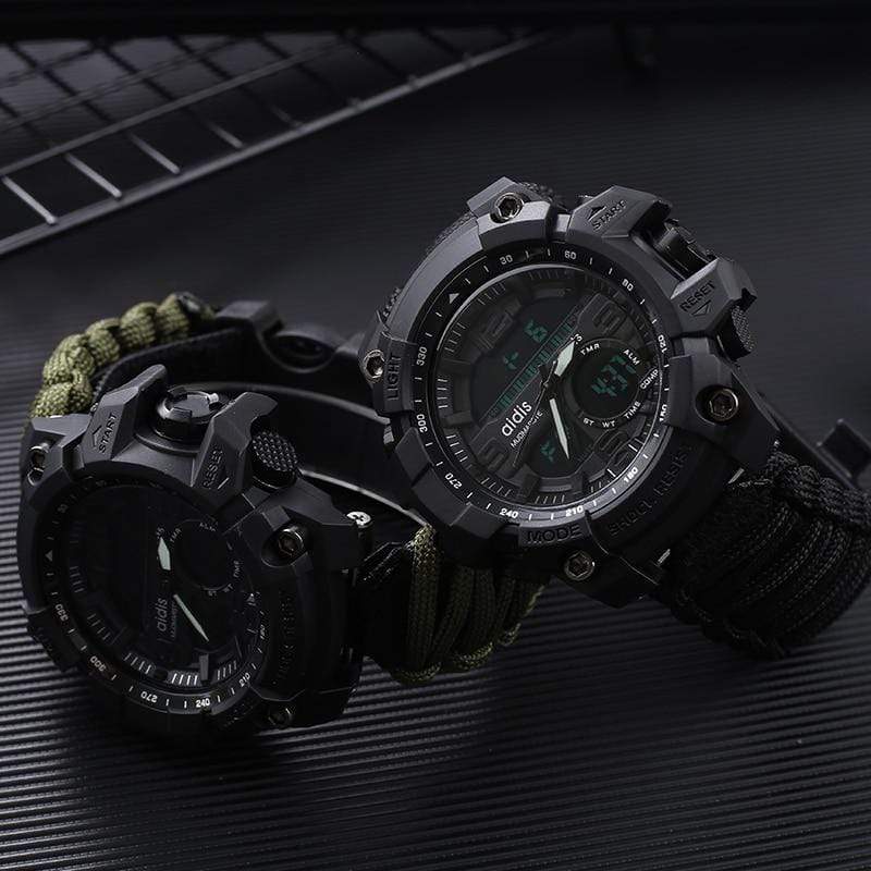 Survival Gears Depot Survival Watches Men Digital Multi Use Survival Digital Sports Watches