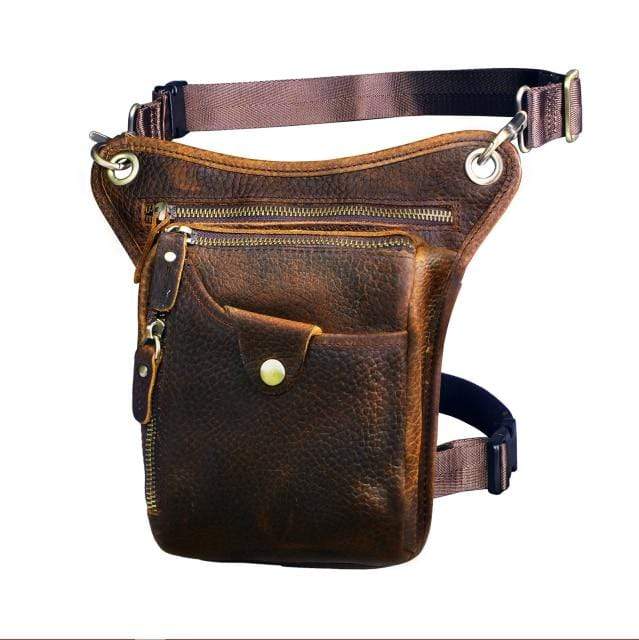 Survival Gears Depot Waist Packs Classic Leather Shoulder Sling Bag