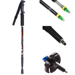 Survival Gears Depot Walking Sticks 2Pcs Anti Shock Nordic Walking Sticks For Trekking & Hiking