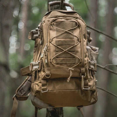 65L Expandable Military Tactical Backpack – Heavy-Duty Outdoor Rucksack for Hiking, Camping, and Travel | Molle System, Water-Resistant Nylon, Unisex