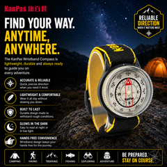 Light Weight Luminous Wrist Band Compass