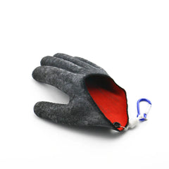 Magnet Release Full Finger Fishing Gloves with Anti-slip and Puncture Resistant Latex - Ideal for Hooks and Tools