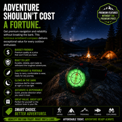 Light Weight Luminous Wrist Band Compass