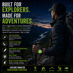 Light Weight Luminous Wrist Band Compass