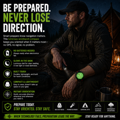 Light Weight Luminous Wrist Band Compass