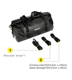Rhinowalk 20L Waterproof Bike Pannier – Heavy-Duty Rear Trunk Bag for MTB & Road Cycling, Travel & Commuting