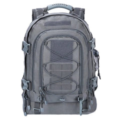 65L Expandable Military Tactical Backpack – Heavy-Duty Outdoor Rucksack for Hiking, Camping, and Travel | Molle System, Water-Resistant Nylon, Unisex