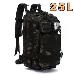 Waterproof Trekking Backpack for Outdoor Tactical Sports ,Camping .Hiking - Sturdy Rucksacks with Large Capacity