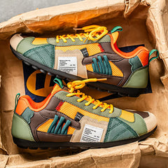 Men’s Trend Designer Sneakers | Breathable Street Skate Shoes | Casual Fashion Flats for Everyday Wear