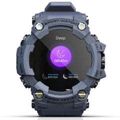 LOKMAT Fitness Tracker Smart Watch for Men – Heart Rate, Blood Pressure & Sleep Monitor | Waterproof Sports Smartwatch for Android & iOS