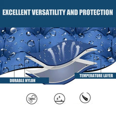 Ultralight Inflatable Camping Mattress with Built-In Pump & Pillow – Compact, Waterproof, Ergonomic Design