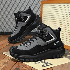Men’s Waterproof Hiking & Safety Sneakers – Non-Slip, Anti-Puncture, High-Top Outdoor Boots