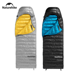 Naturehike Duck Down Waterproof Sleeping Bag -Ultralight Winter Camping Hooded Outdoor Companion