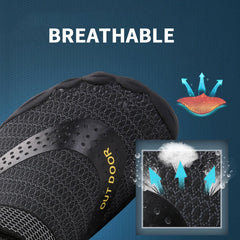 Quick-Drying Fitness Water Shoes for Men and Women- Wading Sneakers with Drainage ,Barefoot Beach Aqua Shoes Ideal for Sea Diving Swimming