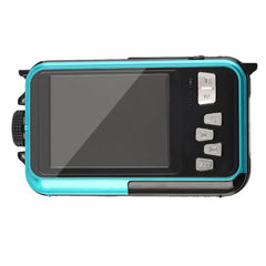 Waterproof Automatic Flash Underwater Camera & Mini Action Camcorder 1080P for Outdoor Snorkeling Camping Travel