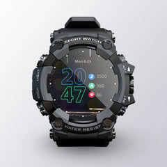 LOKMAT Fitness Tracker Smart Watch for Men – Heart Rate, Blood Pressure & Sleep Monitor | Waterproof Sports Smartwatch for Android & iOS