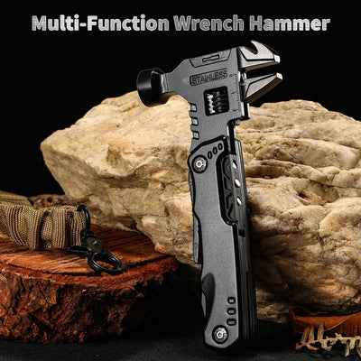 Stainless Steel Multifunctional  Outdoor Wrench