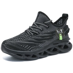 Lightweight Breathable Mesh Running Jogging Shoes - Casual Sneakers for Outdoor Sports with Shock-absorption