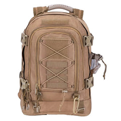 65L Expandable Military Tactical Backpack – Heavy-Duty Outdoor Rucksack for Hiking, Camping, and Travel | Molle System, Water-Resistant Nylon, Unisex