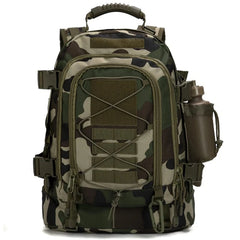 65L Expandable Military Tactical Backpack – Heavy-Duty Outdoor Rucksack for Hiking, Camping, and Travel | Molle System, Water-Resistant Nylon, Unisex