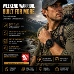 Outdoor Sport Digital Altimeter Military Watch